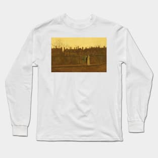In the Golden Gloaming by John Atkinson Grimshaw Long Sleeve T-Shirt